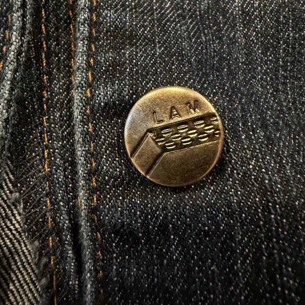Lamasini Denim Jean Jacket - Picture 10 of 10